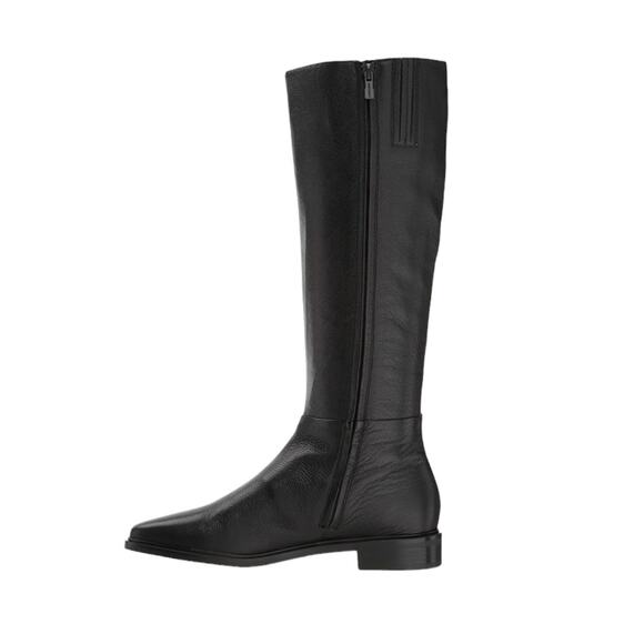 Calvin Klein Women's Francine Pebbled Knee High Riding Boots Black Size 6 - Picture 2 of 5